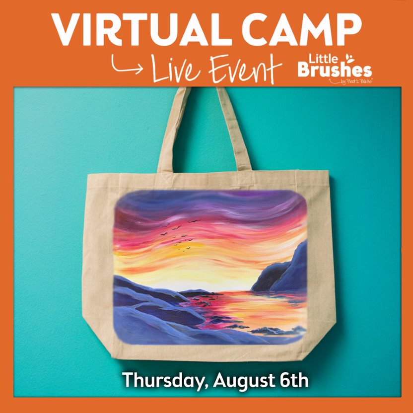 Coastal Calm Virtual Summer Camp 2 Ways: Take Home Kit Included or Use Your Own Supplies